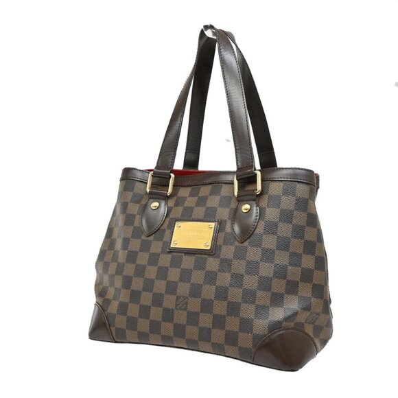 LOUIS VUITTON Hampstead PM Shoulder Bag Damier Ebene Leather BN N51205 10EF275 - Picture 1 of 16